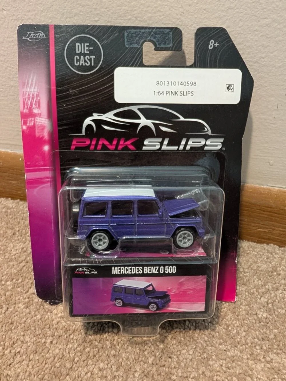 NWT Jada pink slips car Mercedes Benz G 500